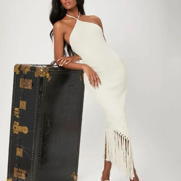 dresses for discos Disco Mirror Sequin Fringe Midi Wedding Party Gown, Studio 54 Outfit, Disco  Queen Dress, Bachelorette Party Elopement Dress, Silver Chrome main image 1